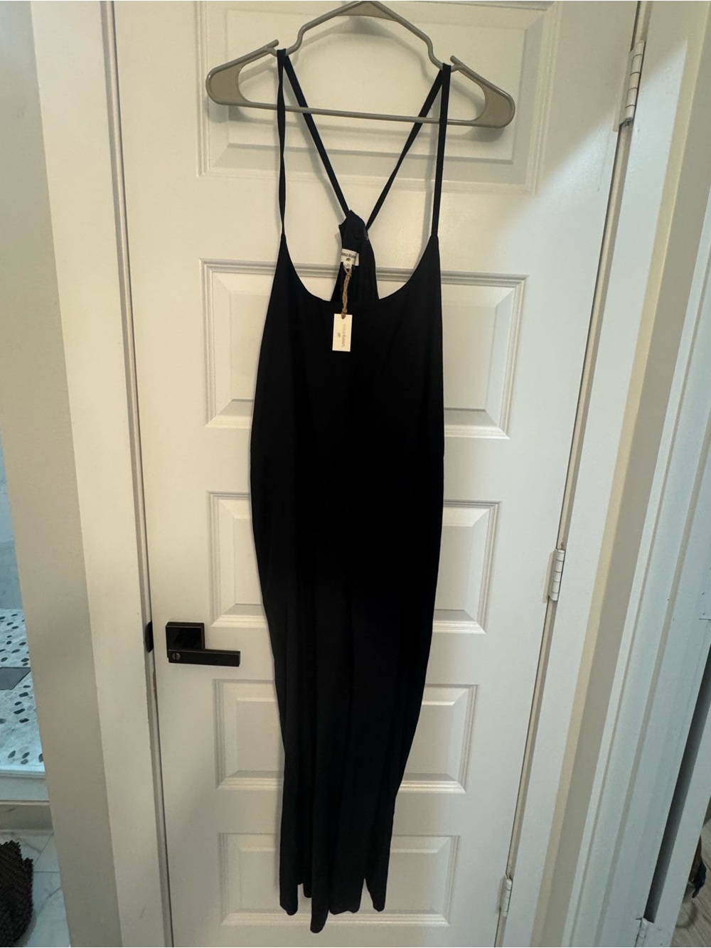Black Strappy Women’s Romper
